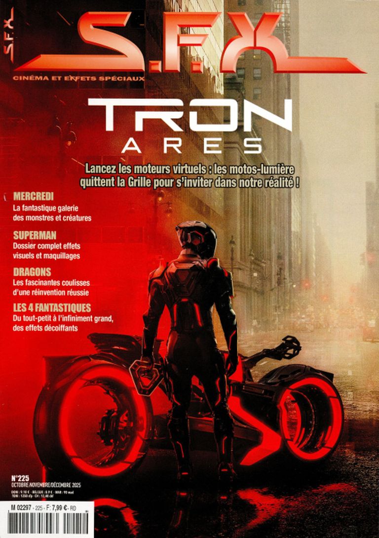 SFX (FR) magazine side cover Issue 225  October/December 2025