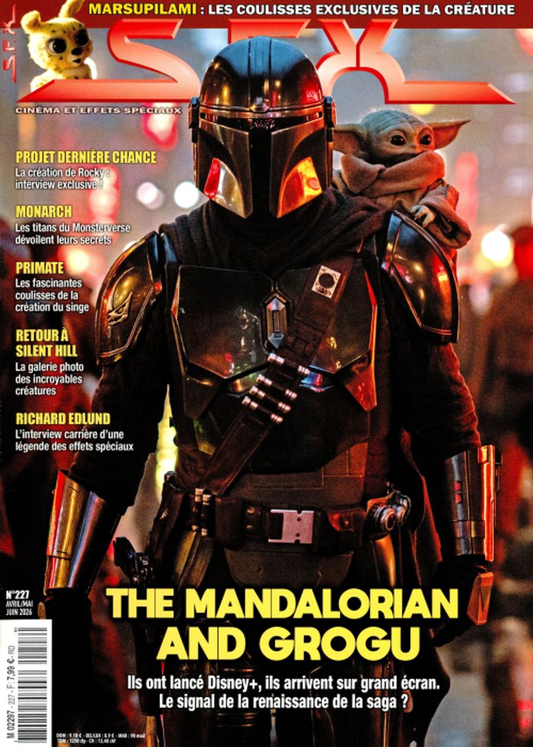 SFX (FR) magazine side cover Issue 227  April/June 2026