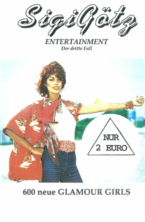 SIGIGOETZ ENTERTAINMENT magazine side cover Issue 3  2002