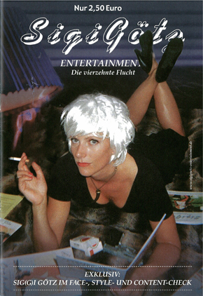 SIGIGOETZ ENTERTAINMENT magazine side cover Issue 14  2008