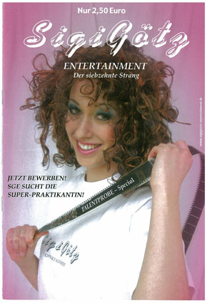 SIGIGOETZ ENTERTAINMENT magazine side cover Issue 17  2010