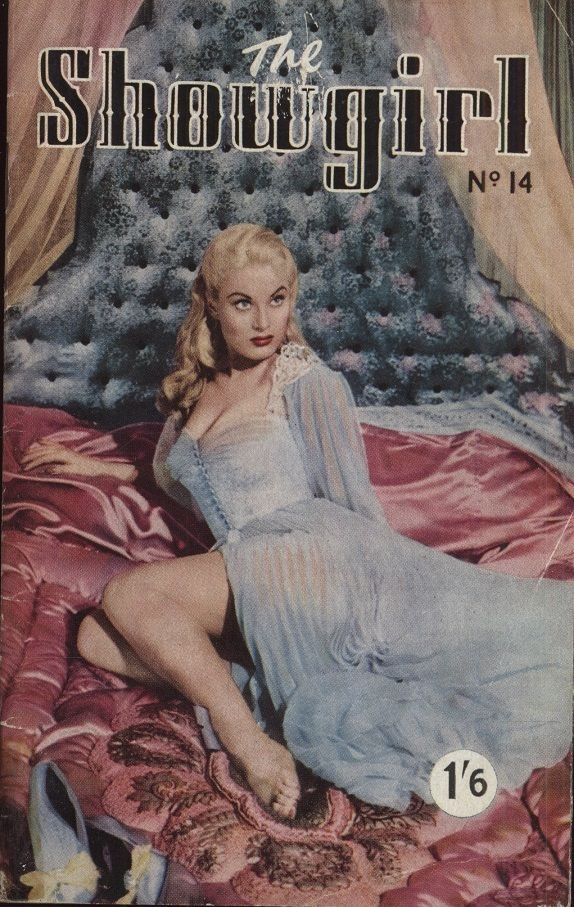 SHOWGIRL | THE magazine side cover Issue 14   1955