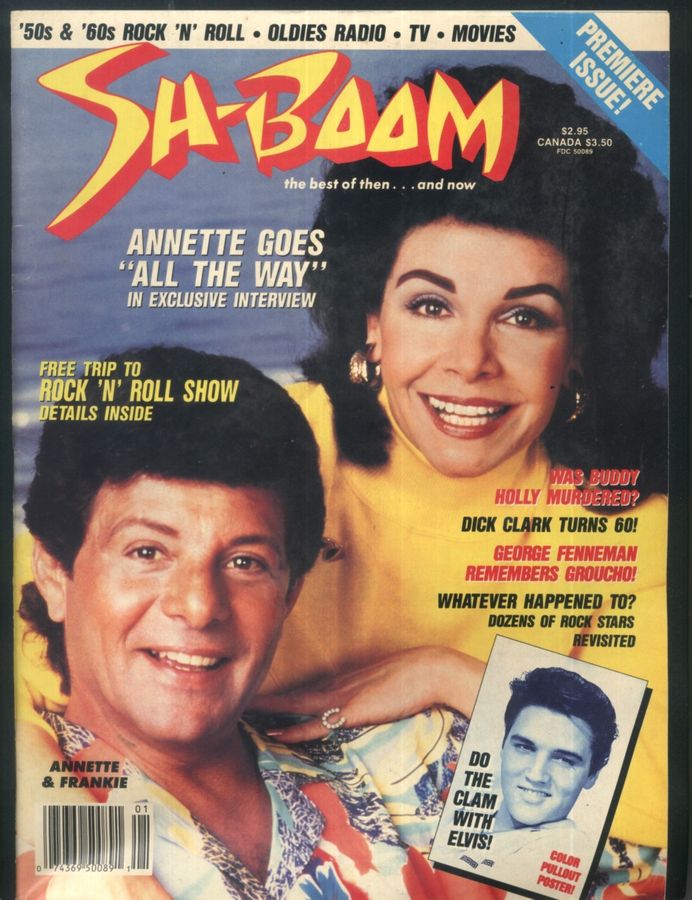 SH-BOOM magazine side cover Issue 1 January 1990