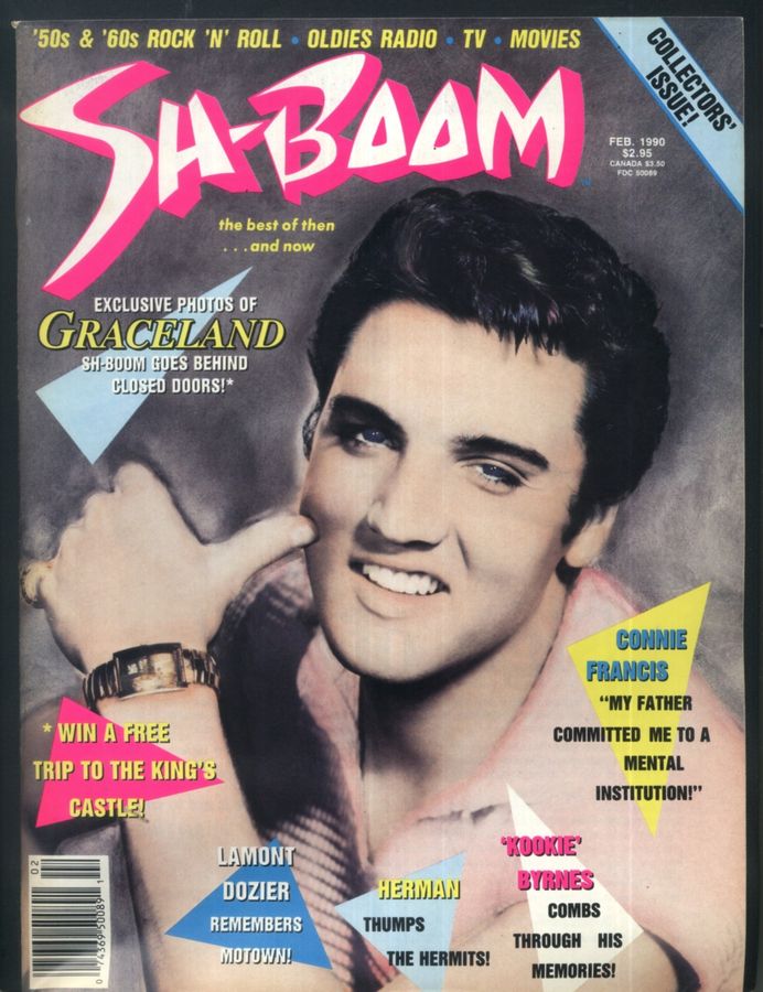 SH-BOOM magazine side cover Issue 2 February 1990