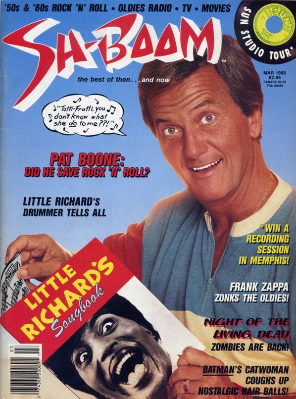 SH-BOOM magazine side cover Issue 3 March 1990