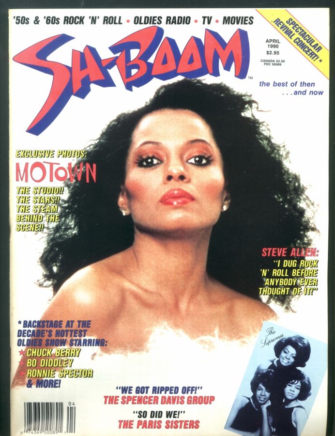 SH-BOOM magazine side cover Issue 4 April 1990