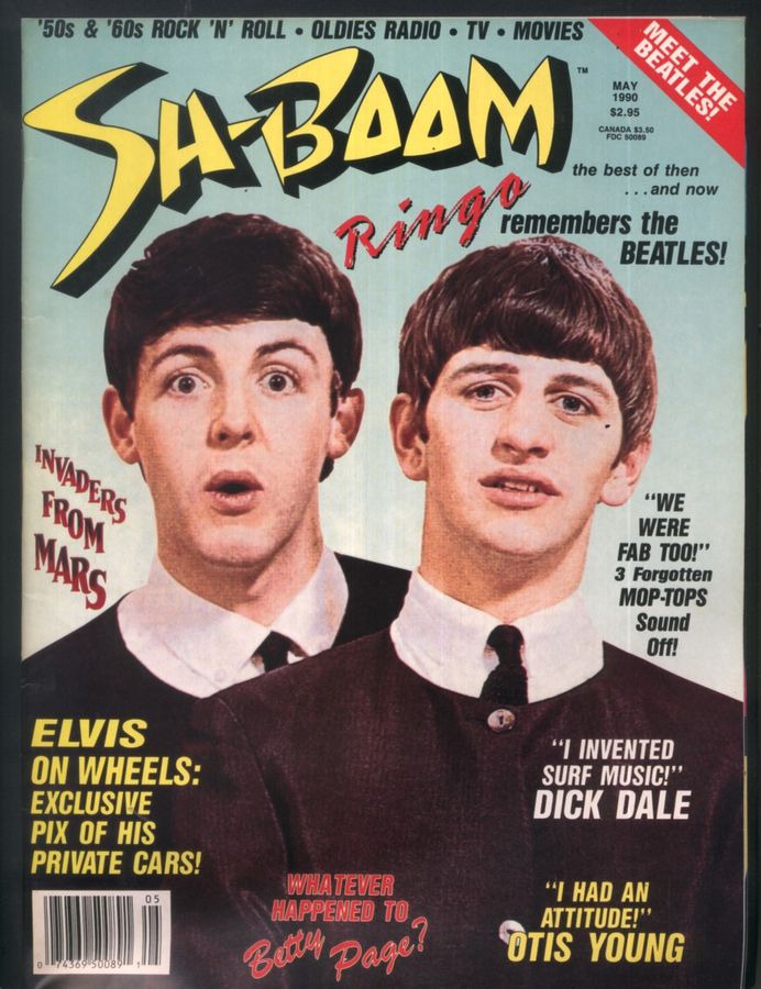 SH-BOOM magazine side cover Issue 5 May 1990