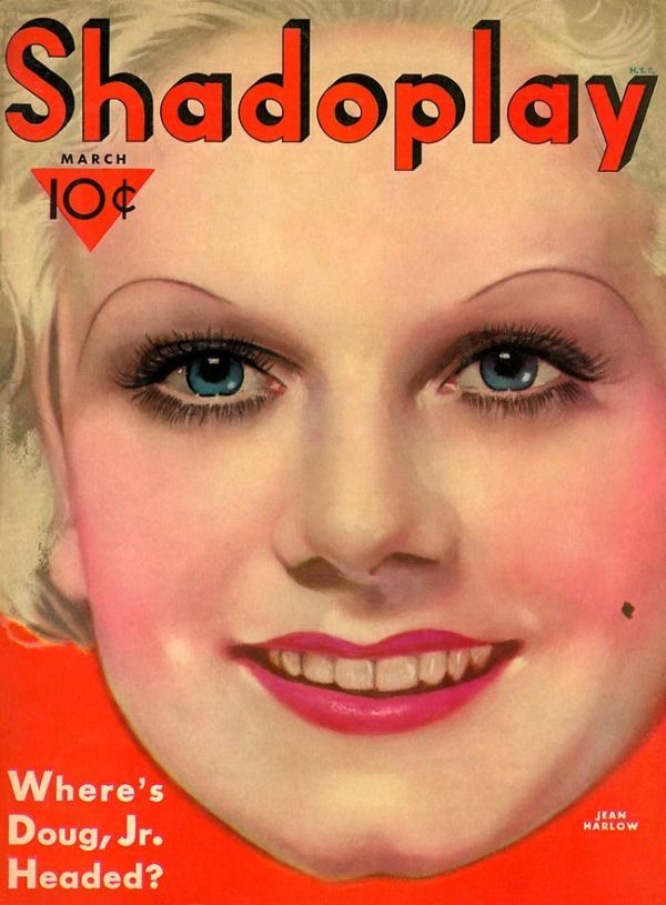 SHADOPLAY magazine side cover March 1933