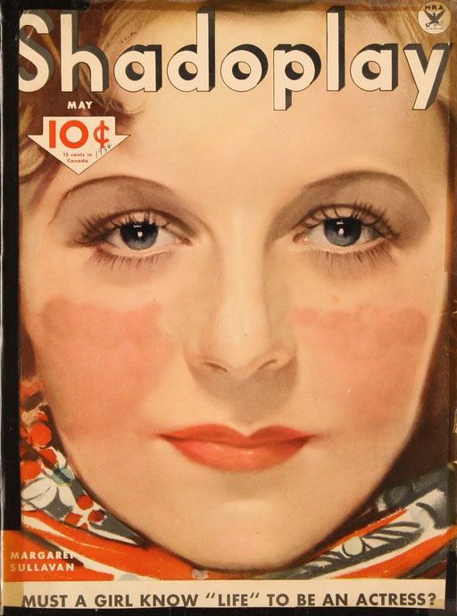 SHADOPLAY magazine side cover May 1934