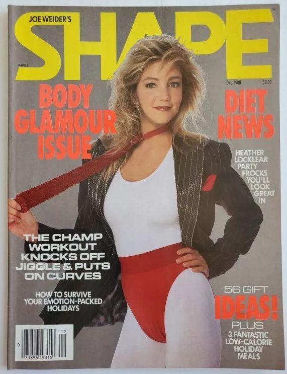 SHAPE USA magazine side cover  December 1988