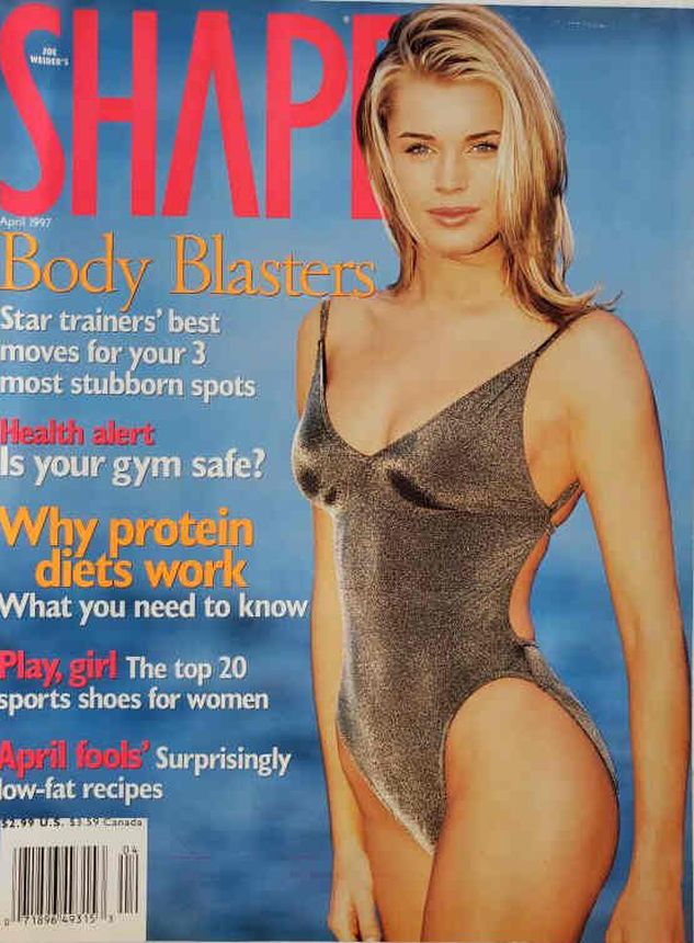 SHAPE USA magazine side cover  April 1997