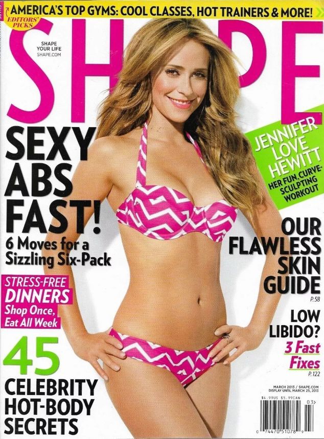 SHAPE USA magazine side cover  March 2013