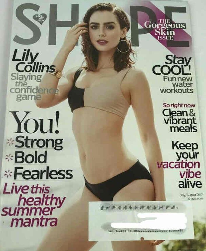 SHAPE USA magazine side cover  July/August 2017