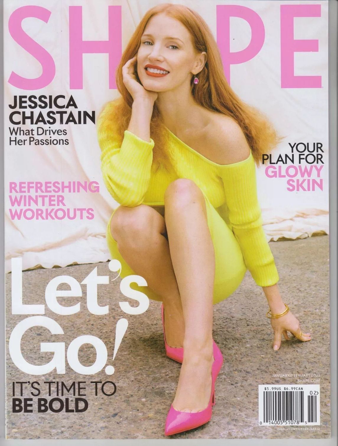 SHAPE USA magazine side cover  January/February 2021