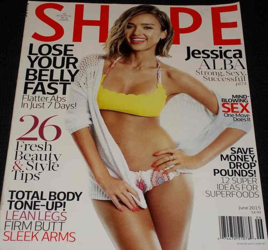 SHAPE USA magazine side cover  June 2015