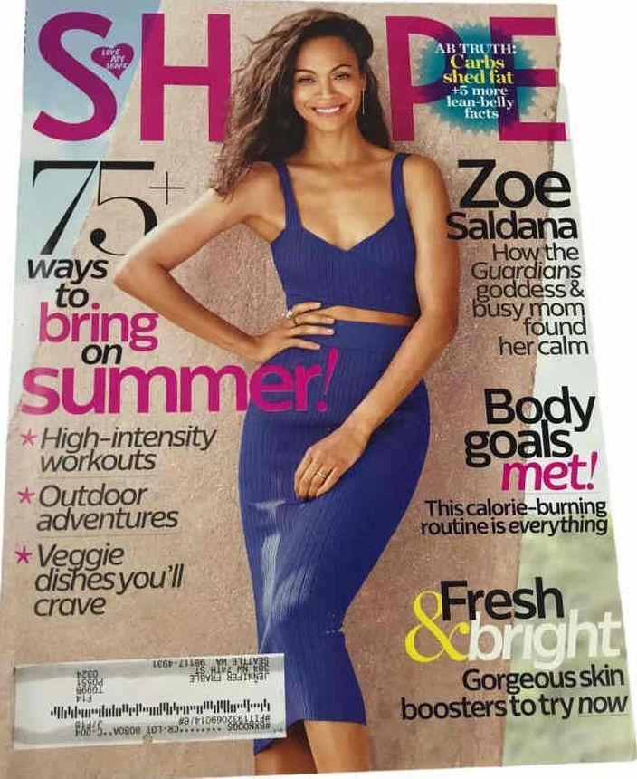 SHAPE USA magazine side cover  June 2017