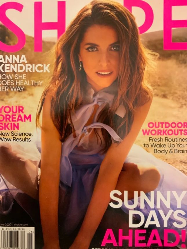 SHAPE USA magazine side cover  June 2020