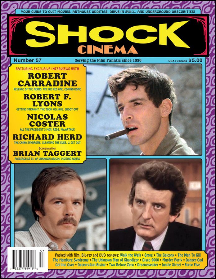 SHOCK CINEMA magazine cover Issue 57  December 2019