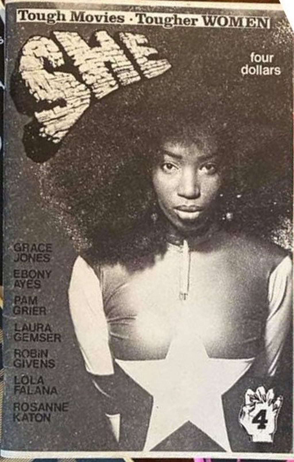 SHE magazine side cover Issue 4   1993