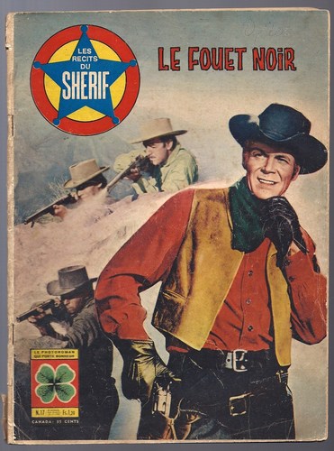 RECITS DU SHERIF | LES magazine side cover Issue 17  1963