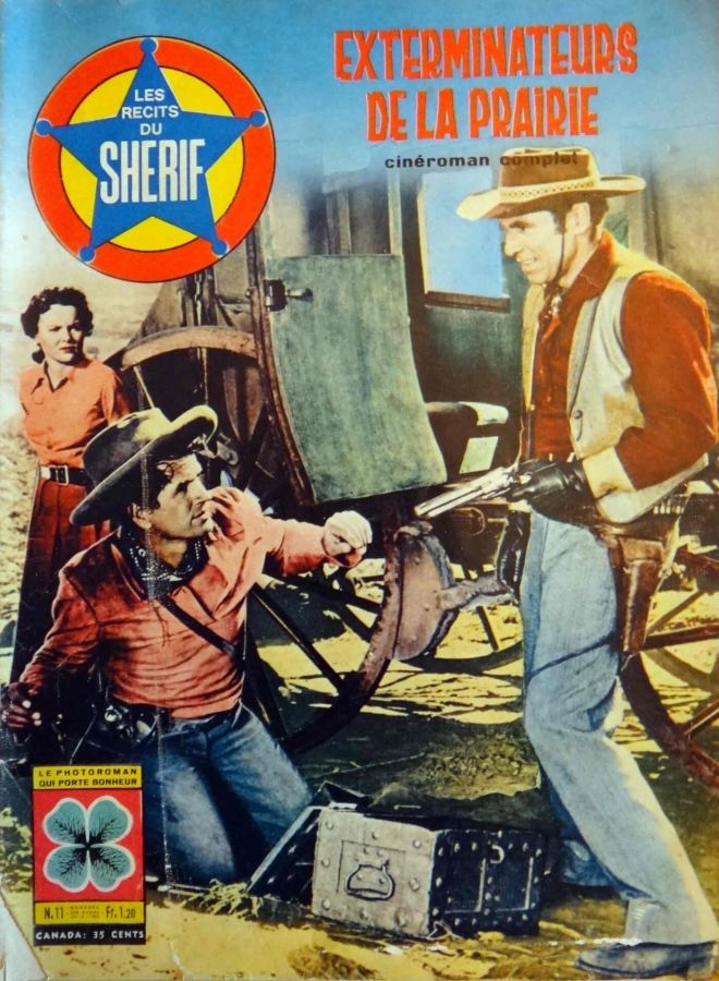 RECITS DU SHERIF | LES magazine side cover Issue 11  1963