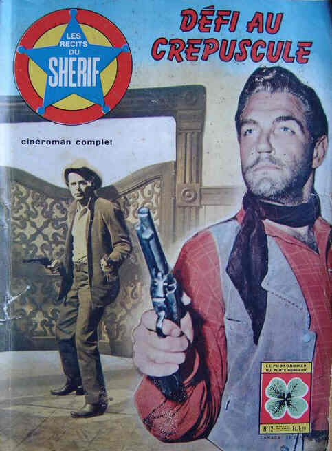 RECITS DU SHERIF | LES magazine side cover Issue 12  1963