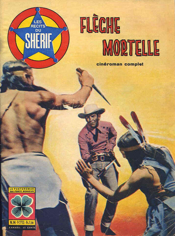 RECITS DU SHERIF | LES magazine side cover Issue 14  1963