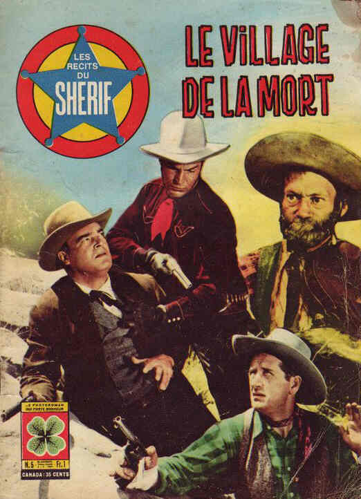 RECITS DU SHERIF | LES magazine side cover Issue 5 March 1964