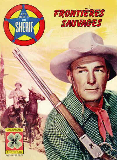 RECITS DU SHERIF | LES magazine side cover Issue 18  1963