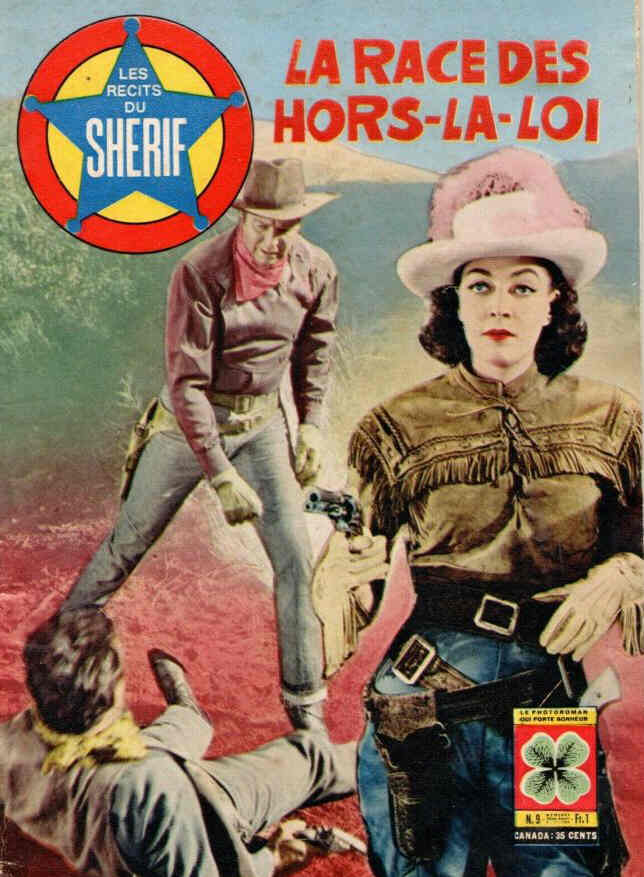 RECITS DU SHERIF | LES magazine side cover Issue 9 May 1964