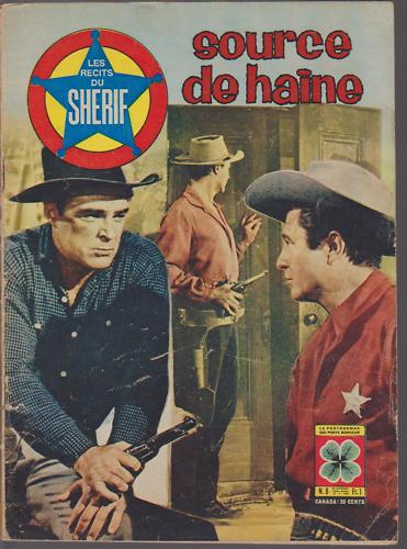RECITS DU SHERIF | LES magazine side cover Issue 8 April 1964