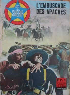 RECITS DU SHERIF | LES magazine side cover Issue 12 December 1966