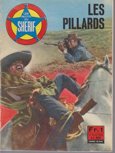 RECITS DU SHERIF | LES magazine side cover Issue 3 March 1966
