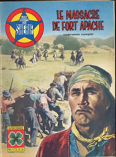 RECITS DU SHERIF | LES magazine side cover Issue 5 May 1966