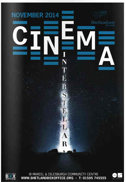 CINEMA (SHETLAND) magazine side cover November 2014