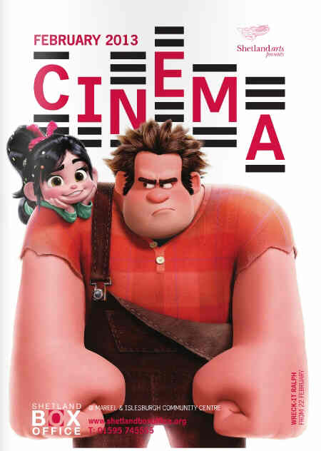 CINEMA (SHETLAND) magazine side cover February 2013