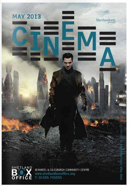 CINEMA (SHETLAND) magazine side cover May 2013