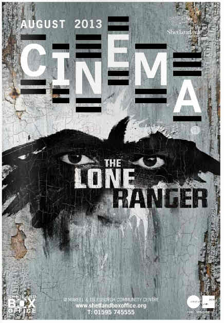 CINEMA (SHETLAND) magazine side cover August 2013