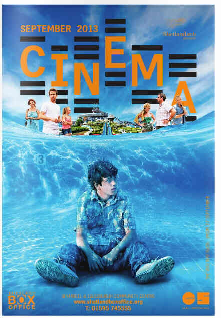 CINEMA (SHETLAND) magazine side cover September 2013