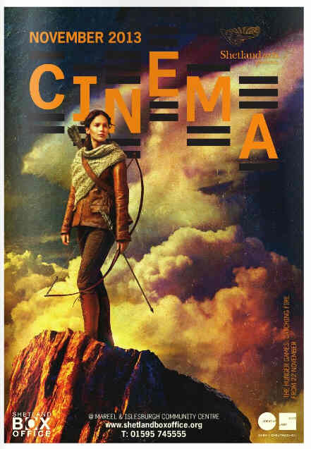 CINEMA (SHETLAND) magazine side cover November 2013