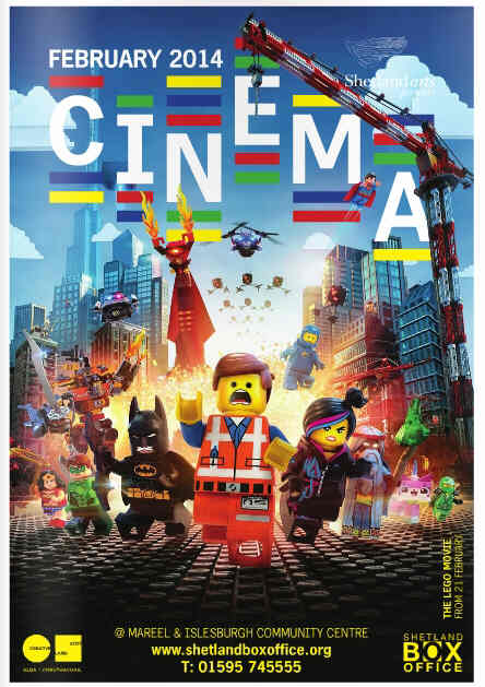 CINEMA (SHETLAND) magazine side cover February 2014