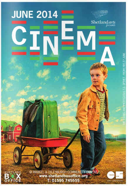 CINEMA (SHETLAND) magazine side cover June 2014