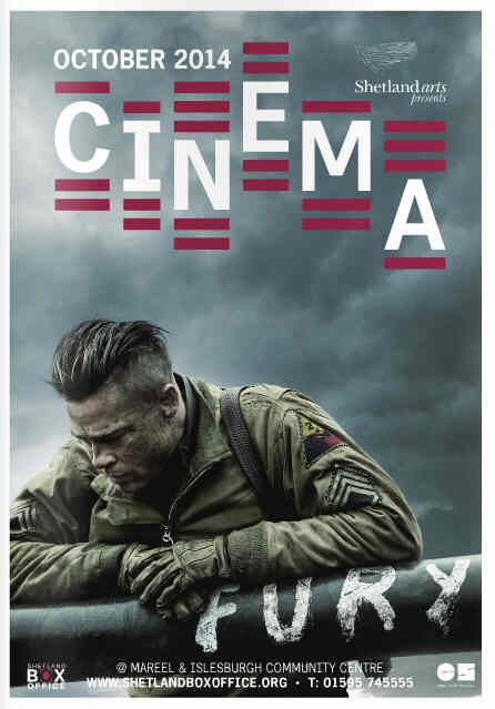 CINEMA (SHETLAND) magazine side cover October 2014