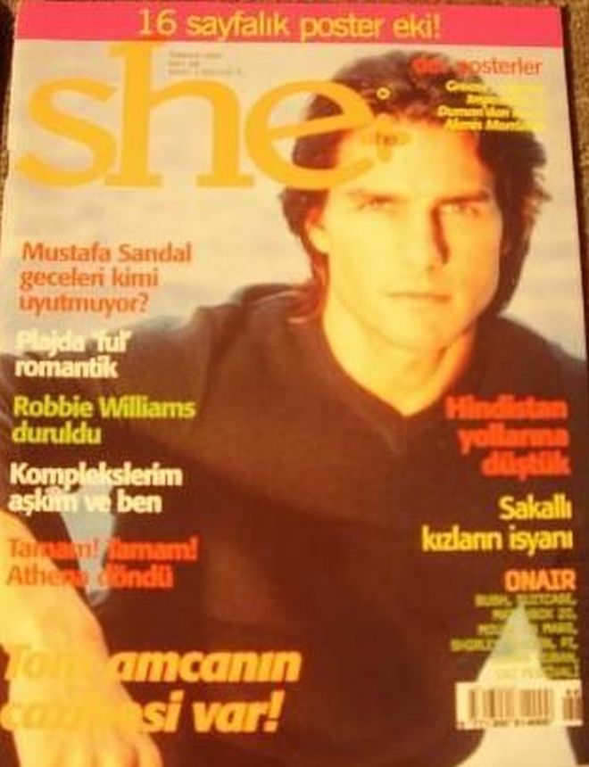 SHE TURKEY magazine side cover   2000