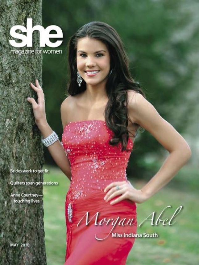 SHE USA magazine side cover  May 2010