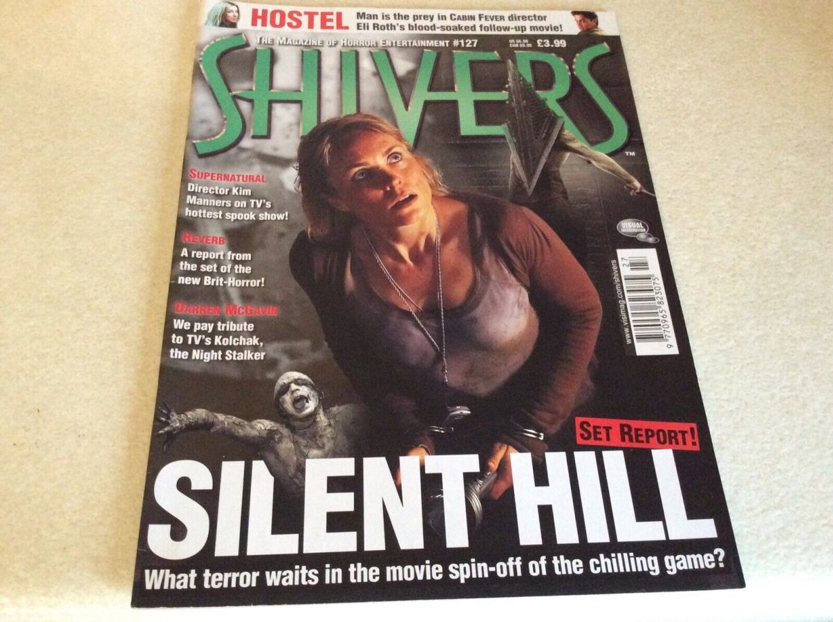 SHIVERS magazine side cover Issue 127 May/June 2006