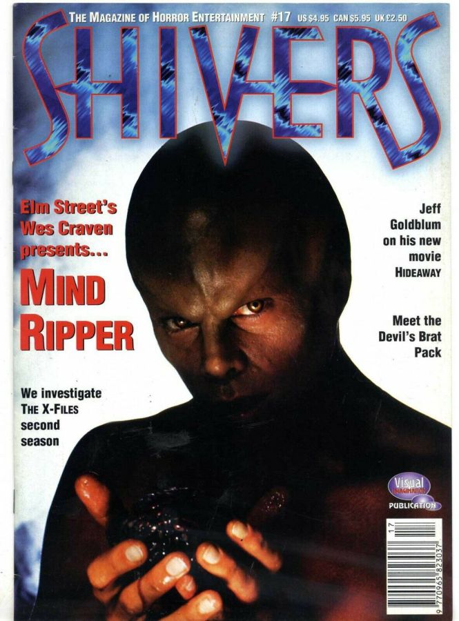 SHIVERS magazine side cover Issue 17 May 1995