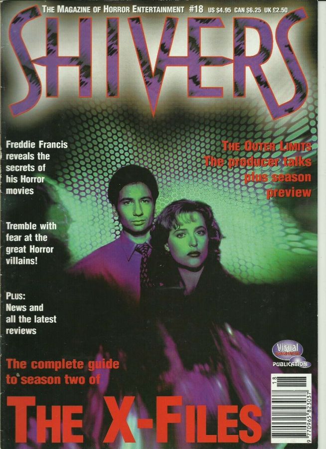 SHIVERS magazine side cover Issue 18 June 1995