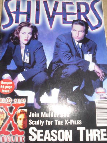 SHIVERS magazine side cover Issue 24 December 1995