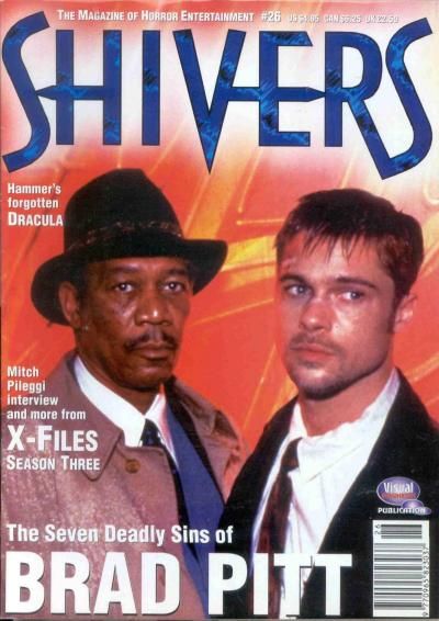 SHIVERS magazine side cover Issue 26 February 1996